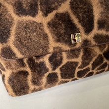 Load image into Gallery viewer, Kate Spade fuzzy animal print handbag
