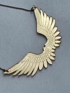 Tatty Devine bird mirror necklace