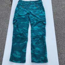 Load image into Gallery viewer, Anthropologie camo cargo jeans 27
