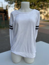 J Crew (outlet) baseball tee M