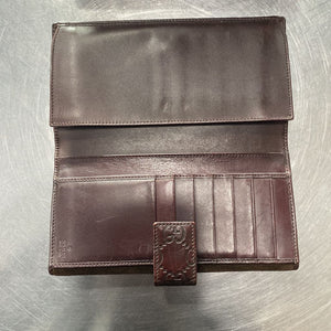 Gucci suede/leather vintage wallet
