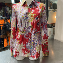 Load image into Gallery viewer, Etro multi print button up 50
