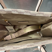 Load image into Gallery viewer, Michael Kors canvas monogram handbag NWT
