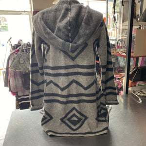 Toad & Co boiled lambswool hooded cardi XS