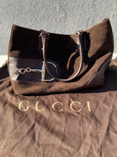Load image into Gallery viewer, Gucci suede/leather handbag
