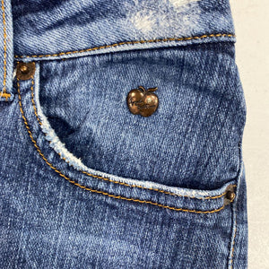 Apple Bottom straight leg jeans 7/8