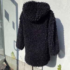 Zara faux fur coat NWT XS