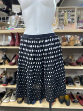 Load image into Gallery viewer, Hericher polka dot pleated skirt S
