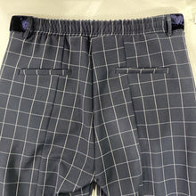 Load image into Gallery viewer, Imperial plaid pants w velvet trim M
