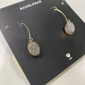 Baublebar druzy drop earrings