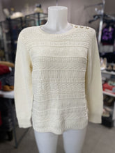 Load image into Gallery viewer, Talbots button detail sweater Lp
