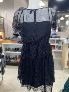 H&M lace overlay dress 4