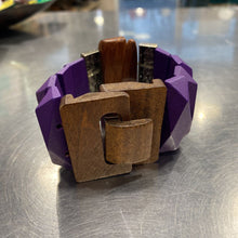 Load image into Gallery viewer, Wood stretch bracelet
