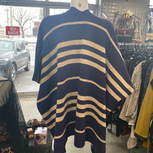 Gap wool blend striped shawl O/S