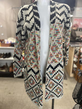Load image into Gallery viewer, Dreamers long open cardi S/M

