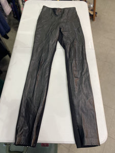 Danier leather front lined leggings 4