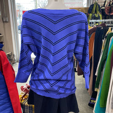 Load image into Gallery viewer, Talbots chevron print sweater XL
