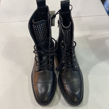 Load image into Gallery viewer, Zara studded tongue leather boots NWT 6
