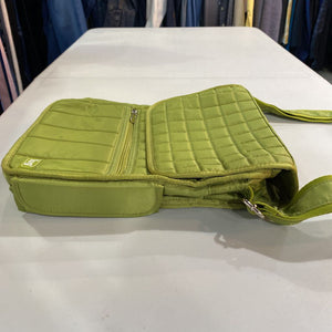 Lug quilted crossbody