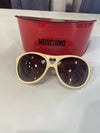 Moschino heart sunglasses