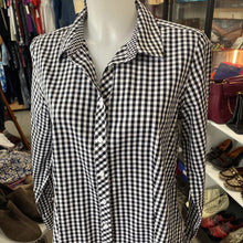 Load image into Gallery viewer, Talbots gingham shirt 10
