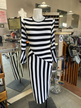 Load image into Gallery viewer, Project Runway striped dress NWT M
