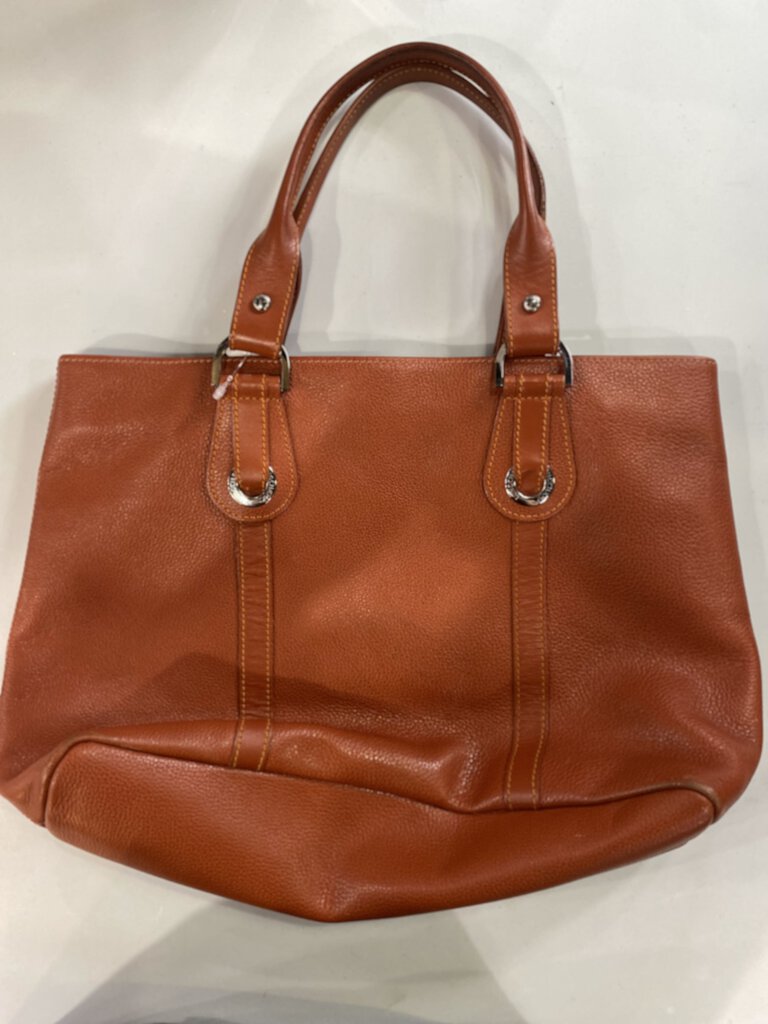 Longchamp leather handbag