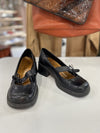 Vintage mary jane leather shoes 36
