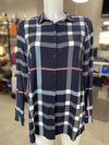 Saint James plaid button up 8