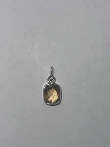 Pandora grey crystal pendant