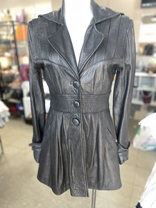 KSK leather coat M (fits Small)