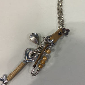 Passion key necklace