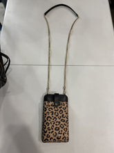 Load image into Gallery viewer, Kate Spade animal print wallet/phone holder on chain
