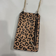 Load image into Gallery viewer, Kate Spade animal print wallet/phone holder on chain
