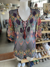 Load image into Gallery viewer, Desigual sheer top XS
