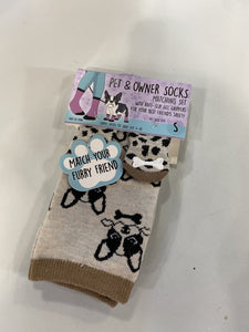 Pet & Owner socks set NWT S