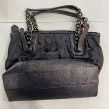 Load image into Gallery viewer, Burberry nylon handbag with chain handles
