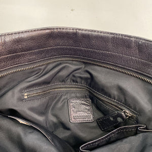Burberry nylon handbag with chain handles