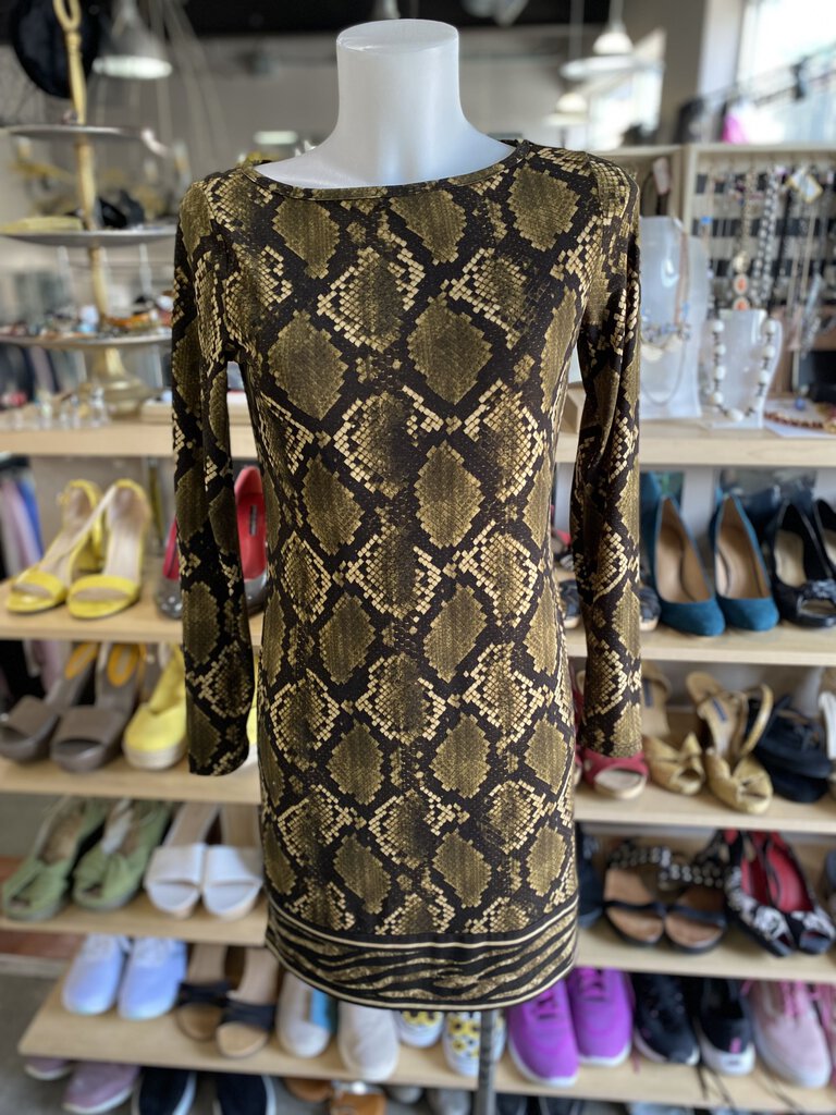Michael Kors snake print dress XS