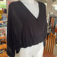 Load image into Gallery viewer, Free People cross over flowy top NWT S
