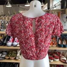 Load image into Gallery viewer, Twik/Simons floral crop top S
