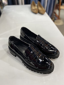 Aerosoles patent lug sole loafers 11