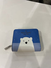 Load image into Gallery viewer, Kate Spade polar bear small wallet NWT
