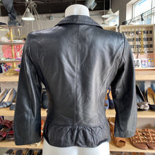 Load image into Gallery viewer, Elisabetta Franchi Celyn b. leather jacket 42
