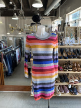 Load image into Gallery viewer, Gap merino wool blend striped sweater dress NWT MP
