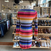 Load image into Gallery viewer, Gap merino wool blend striped sweater dress NWT MP

