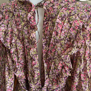 For Love & Lemons floral baby doll dress NWT L