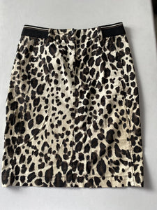 Marccain animal print skirt 1