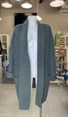 Cynthia Rowley alpaca blend open cardi L