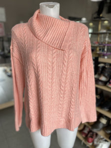 Peyton Primrose cableknit sweater M